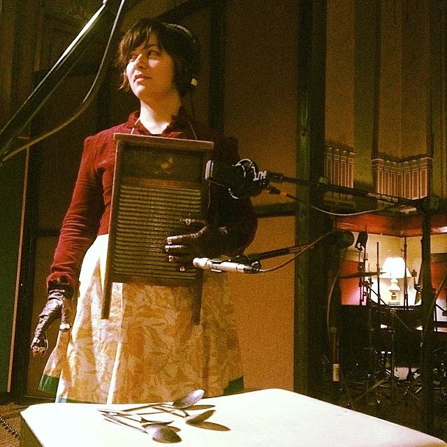 Jessica DeSilva Garrett on spoons and washboard