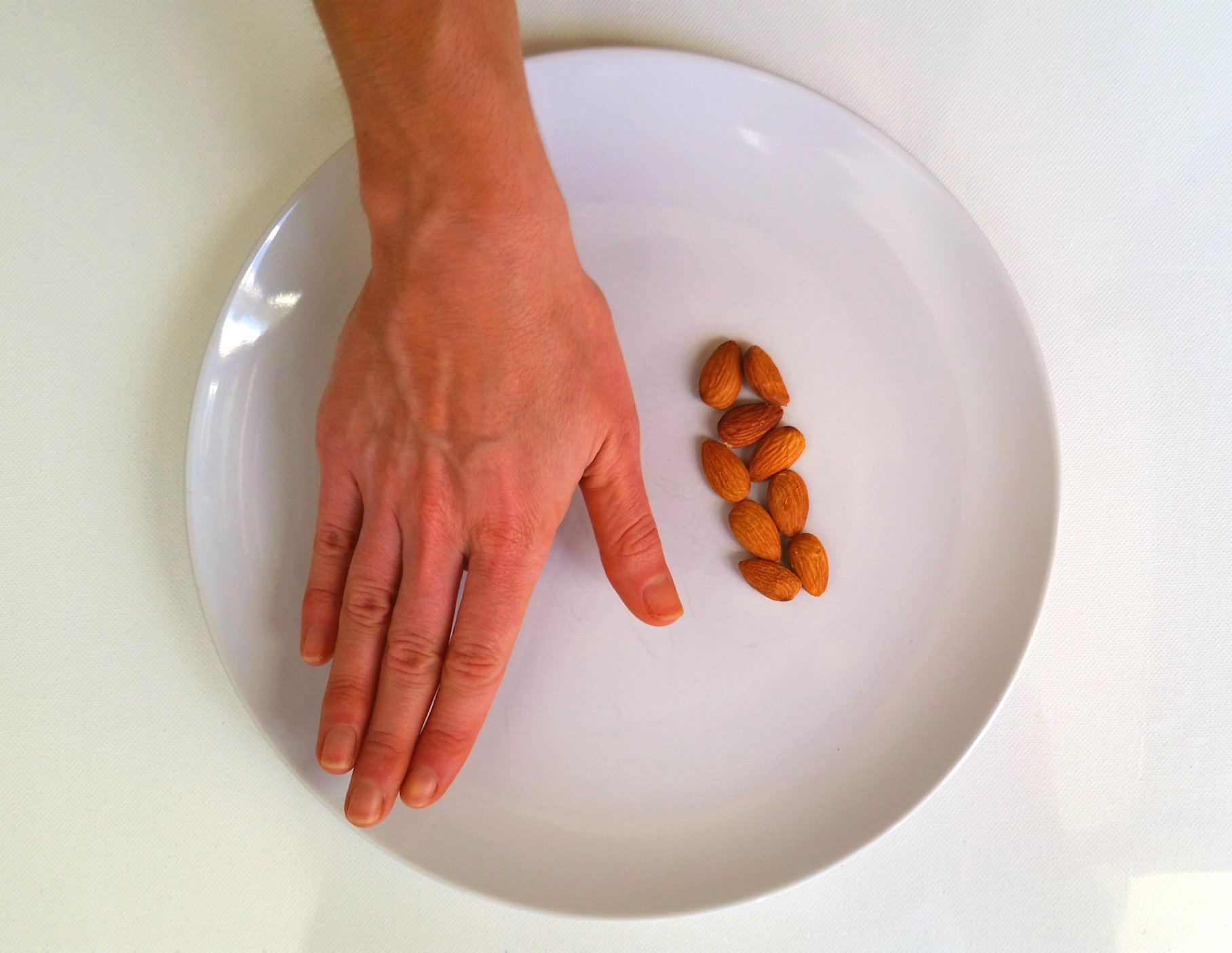 Almonds are a fat