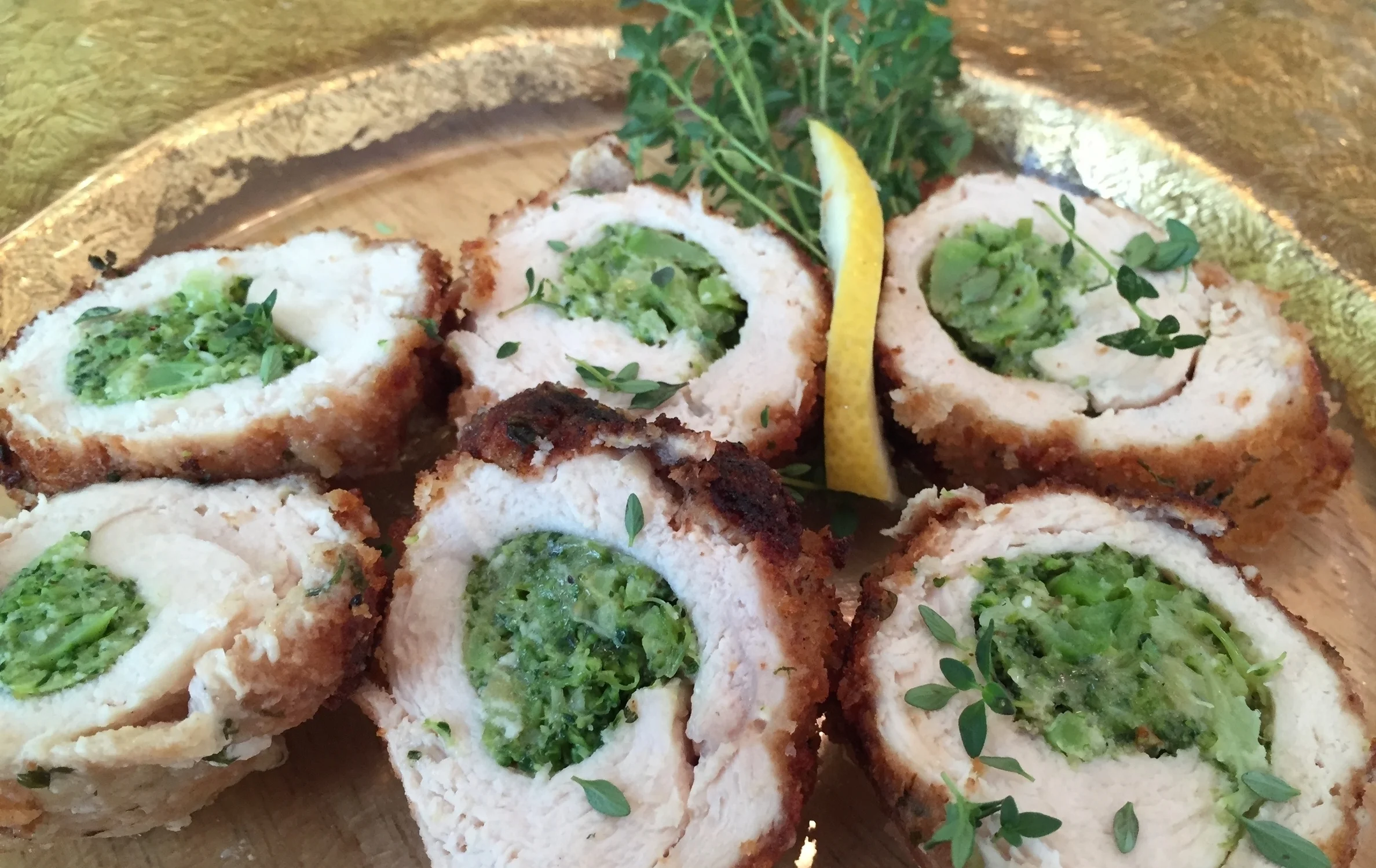 Broccoli Chicken Roll