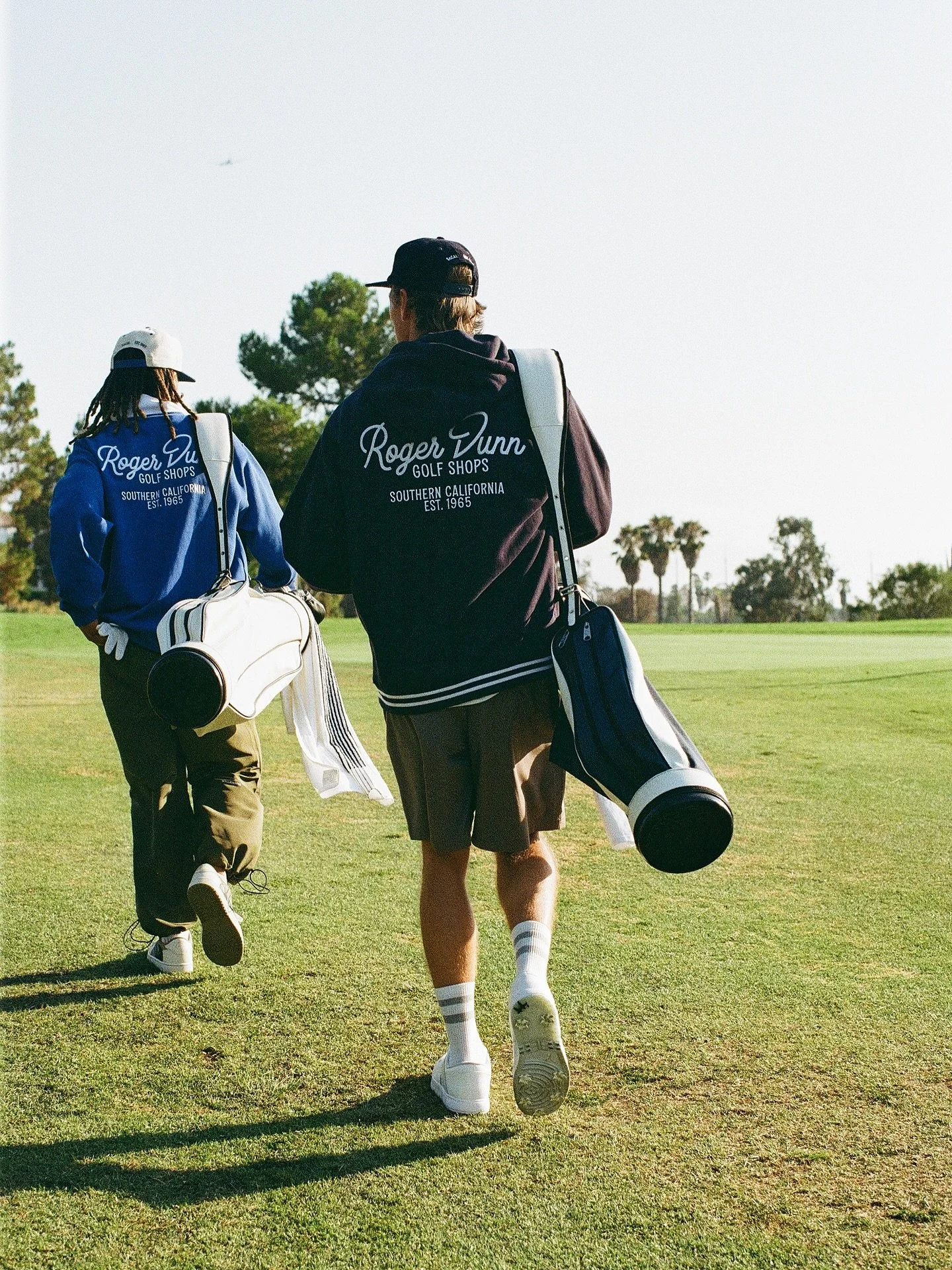 New @rogerdunngolfshops campaign is live. Always excited to share new things, especially when it&rsquo;s something for a legacy shop like Roger Dunn.

Photography: @alexstonephoto
CD/Director: @adiecass 
Production: @foredagolf @margokelly 
Talent: @
