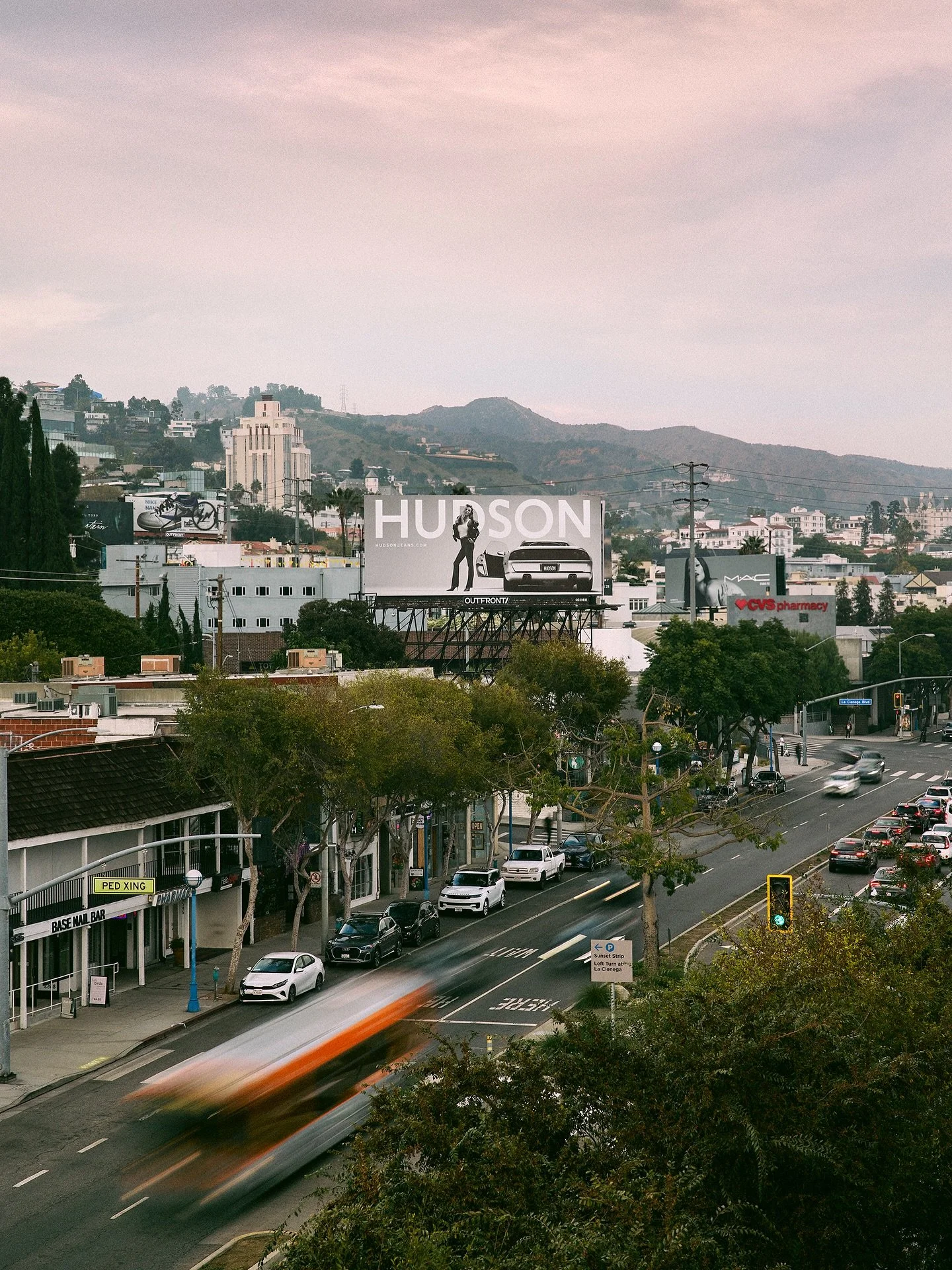 Our billboard is now live at Santa Monica &amp; La Cienega. From rough concept to reality in under 60 days.

Always surreal seeing the work out in the real world, and something I&rsquo;ll never get tired of. I&rsquo;m proud of the team for delivering