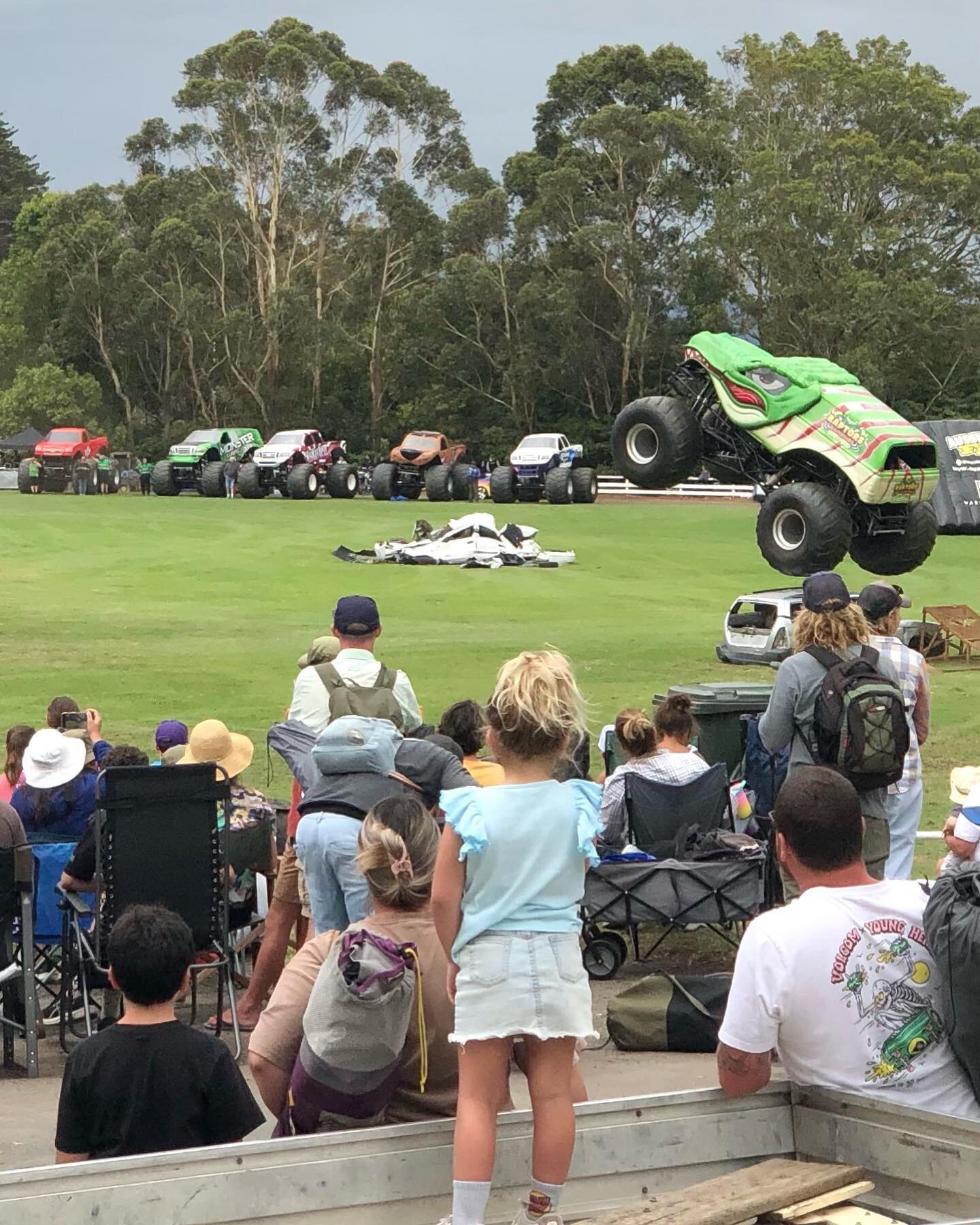 Sick day out at the Monster Trucks today!🤘#monstertrucksunleashed