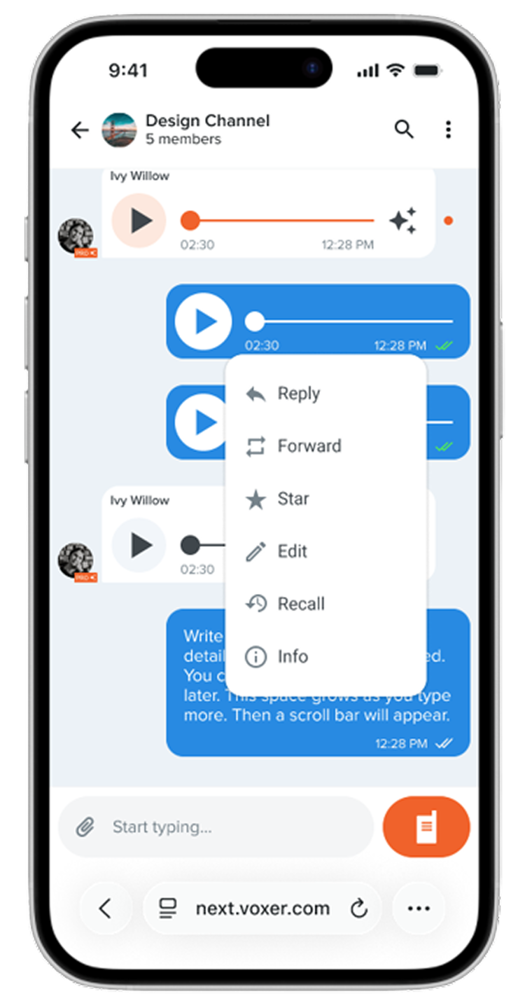 Long press to trigger edit