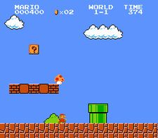 The famous Mario Power-Up shows it's face for the first time.