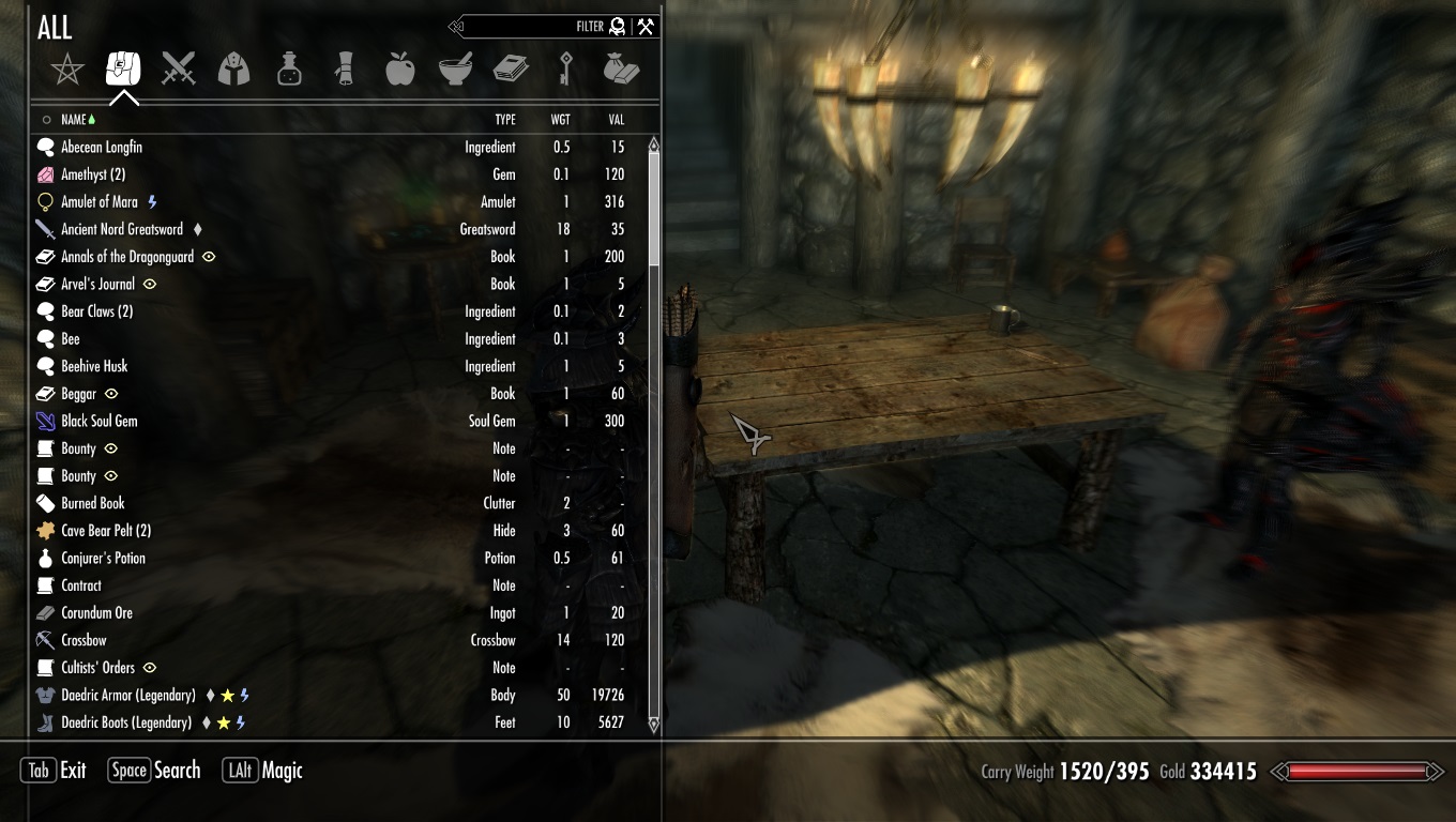 Ah, inventory management. Truly gaming's most enjoyable past-time.