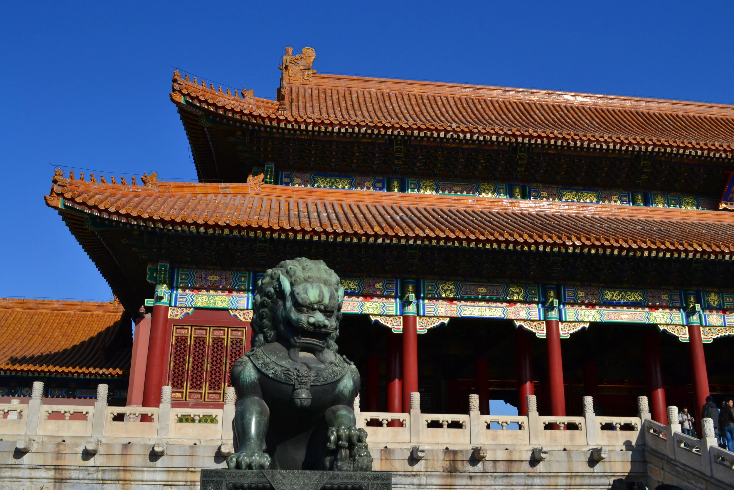 Entrance to the Forbidden City, 2015.