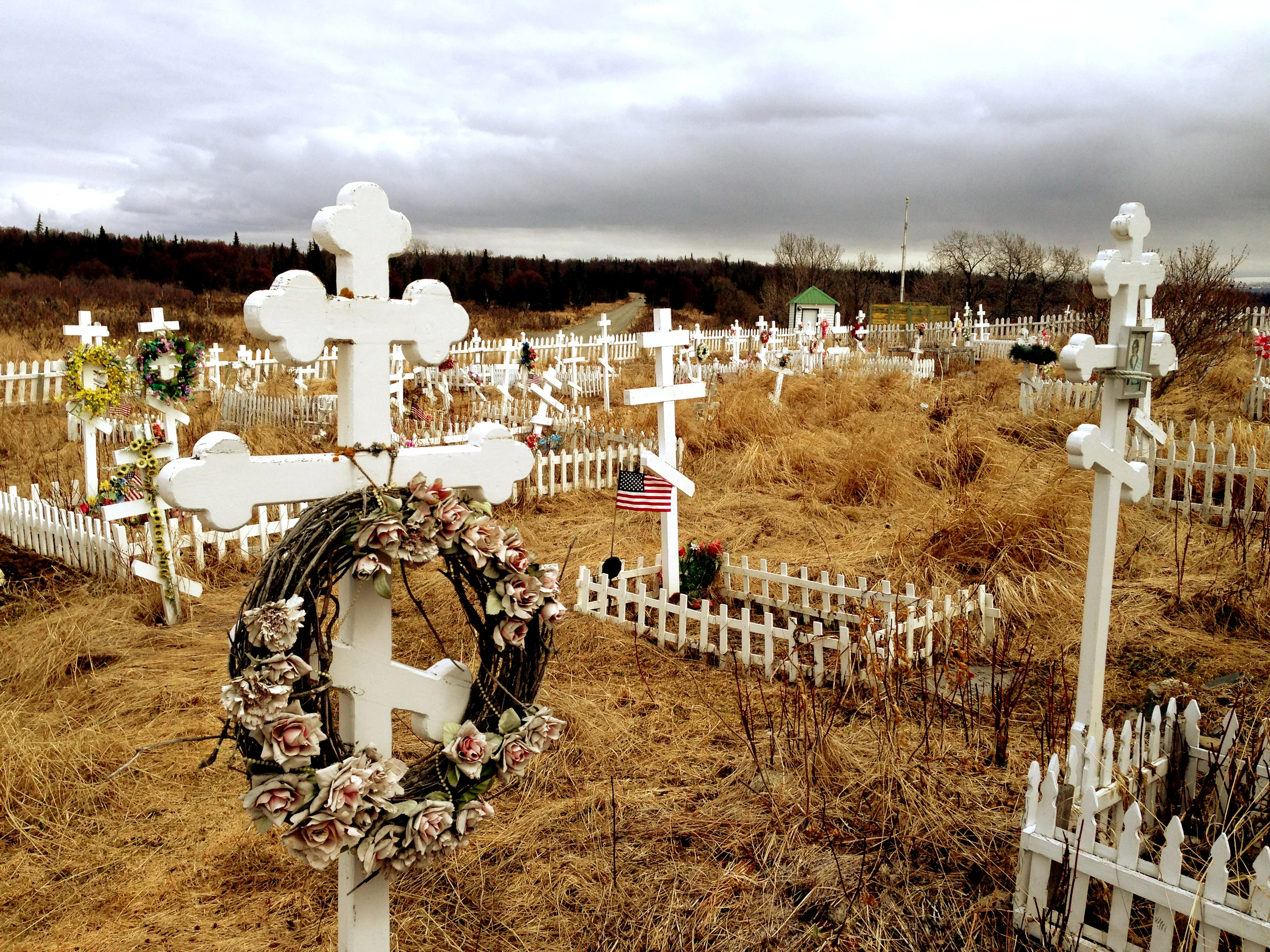 Graveyard, Kenai Peninsula, 2013.