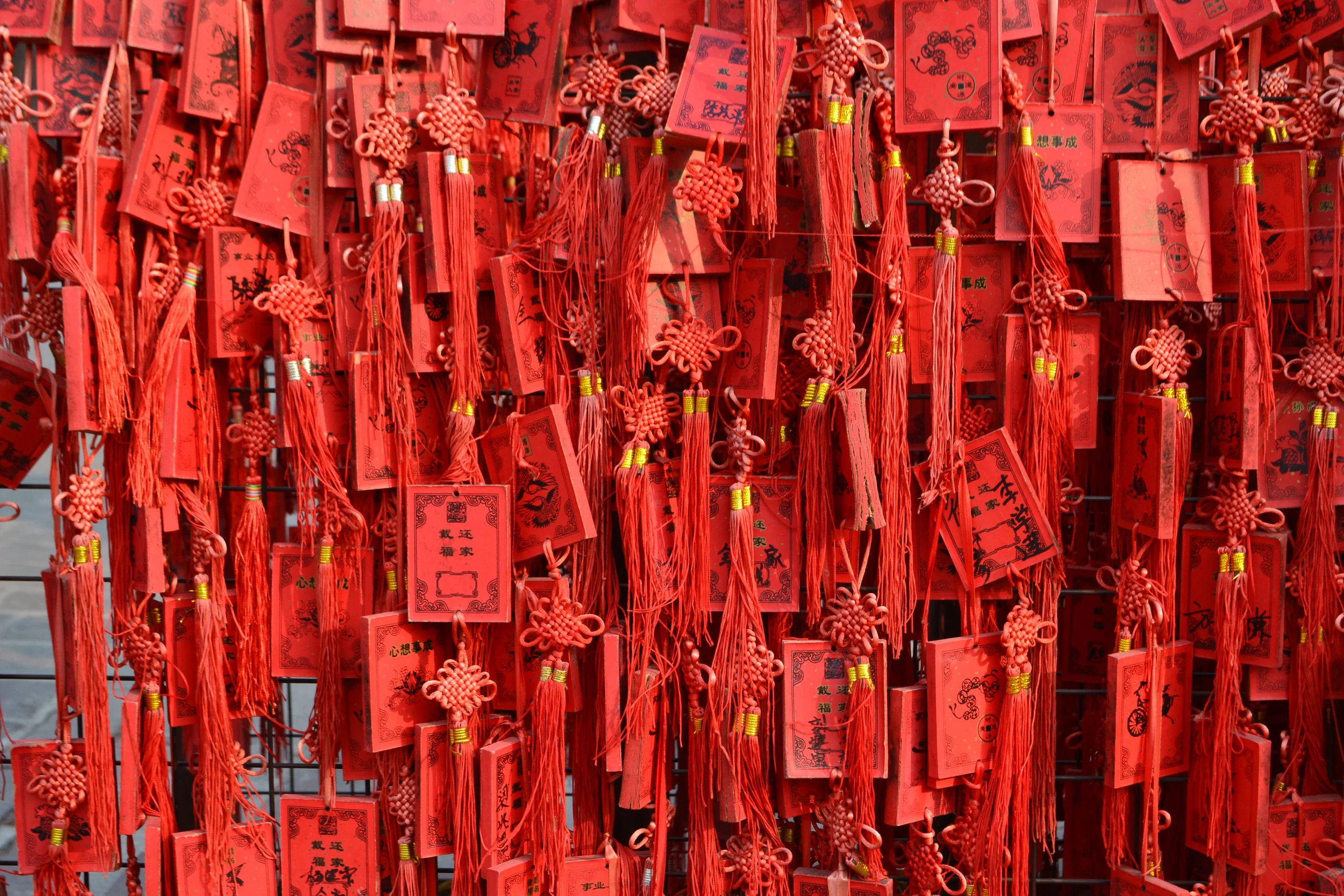 Prayer Tags, Ming Tombs, 2015