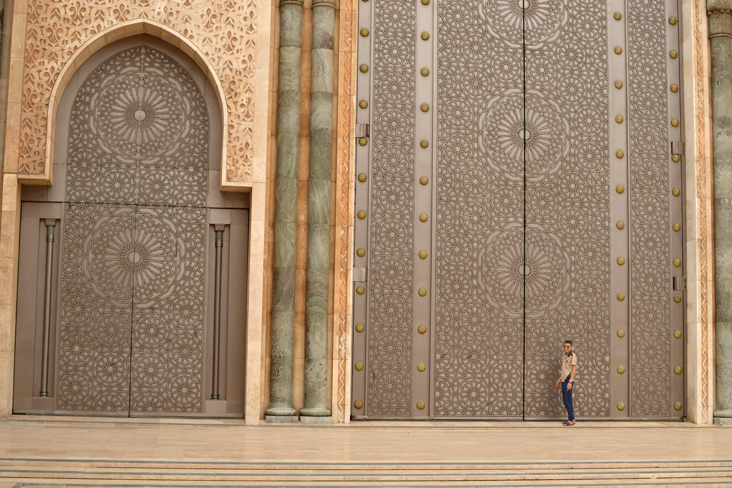 Hassan II Mosque, Casablanca, 2016.