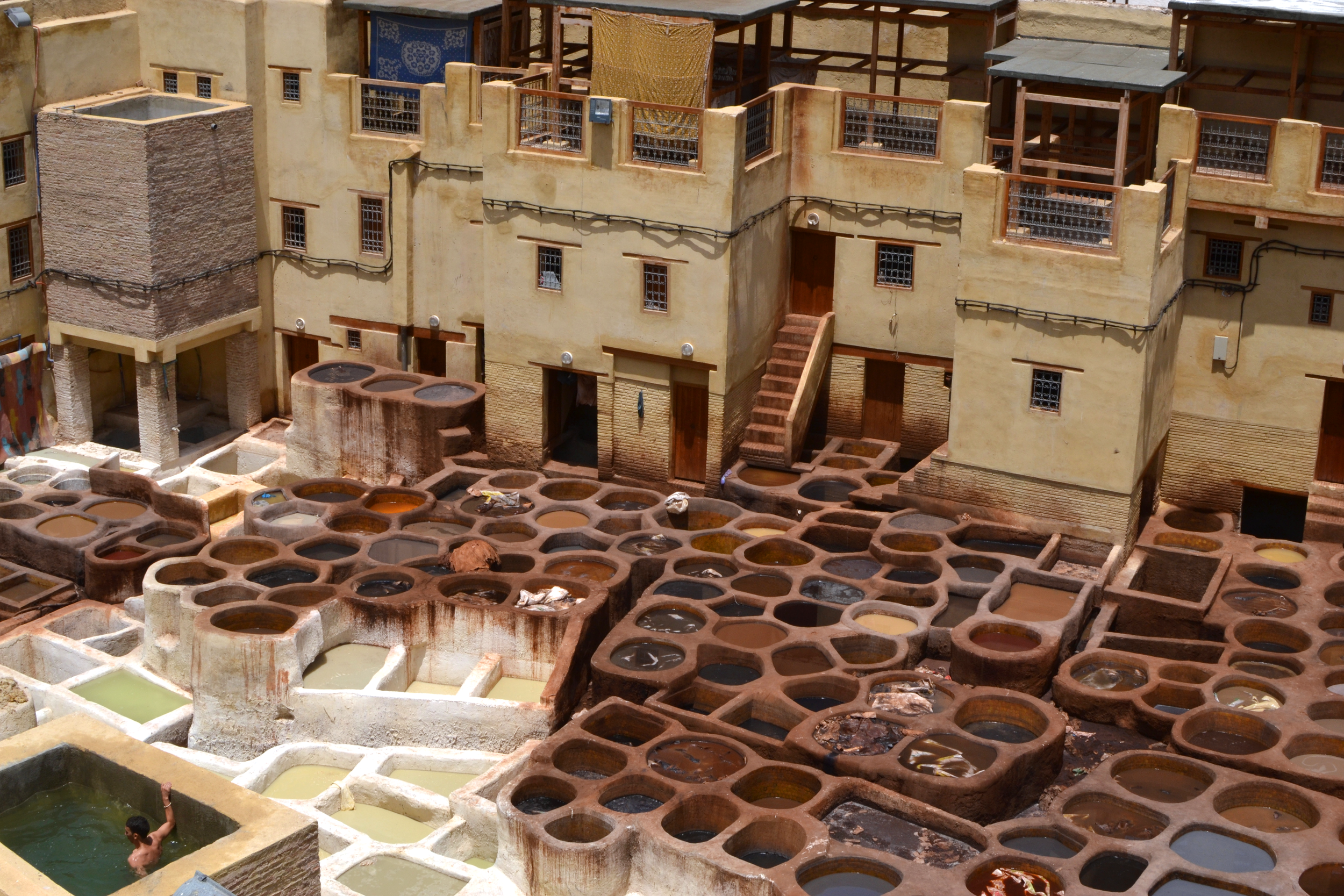 Fez Tannery, Morocco, 2016.