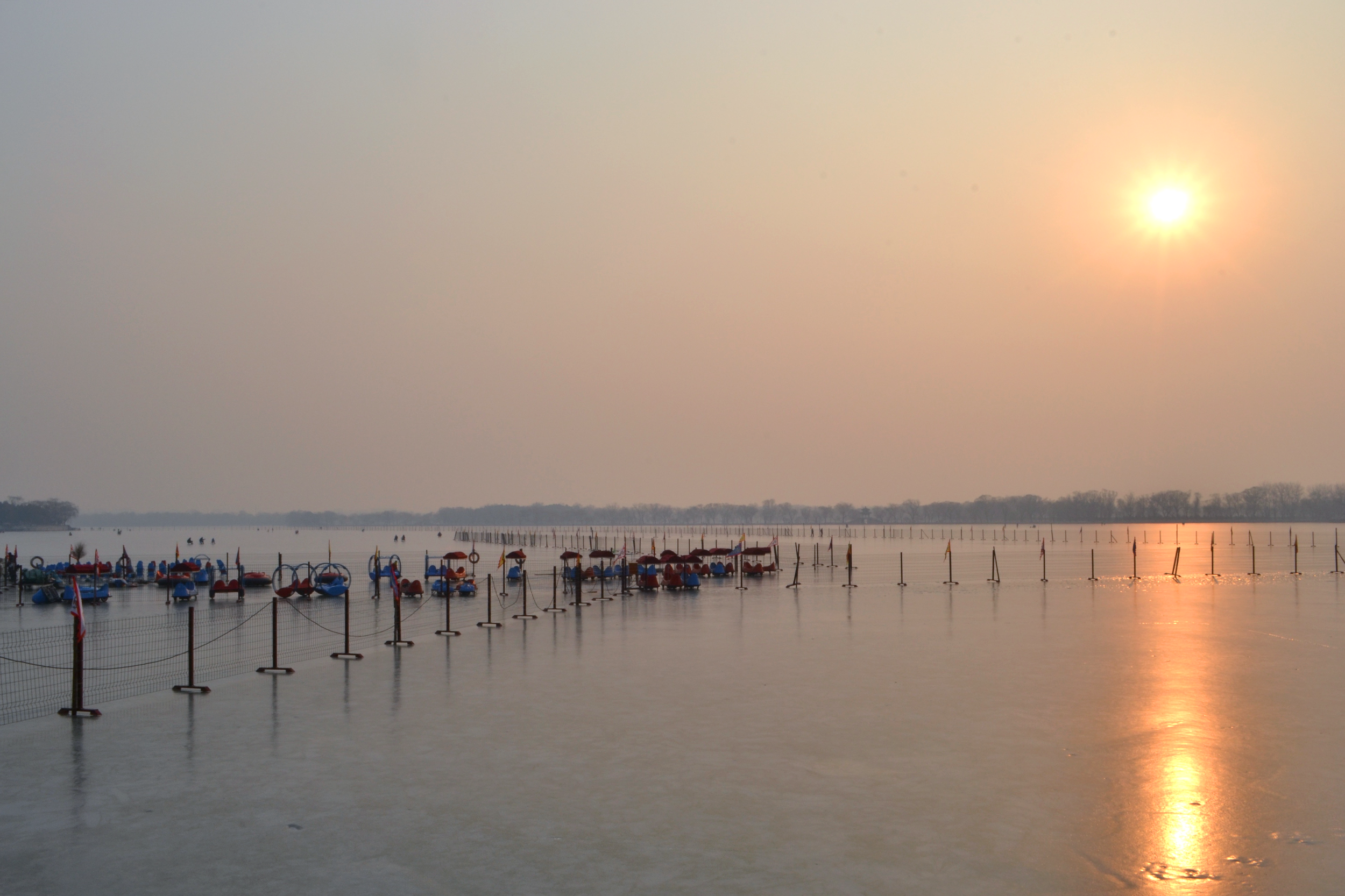 Frozen Lake, Beijing, 2015.