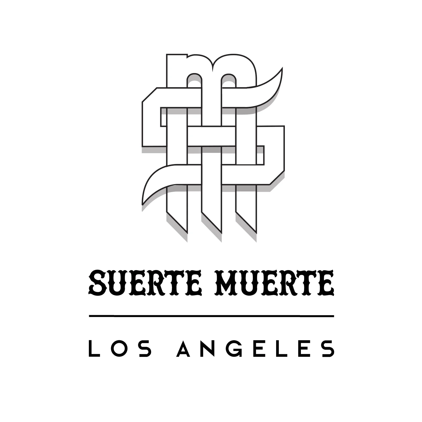 Suerte Muerte Apparel Logo w shadow