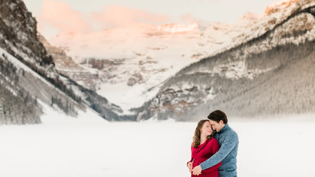 Lake Louise Wedding Couple