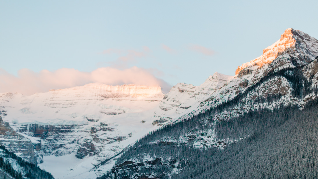 Mountains of Lake Louise