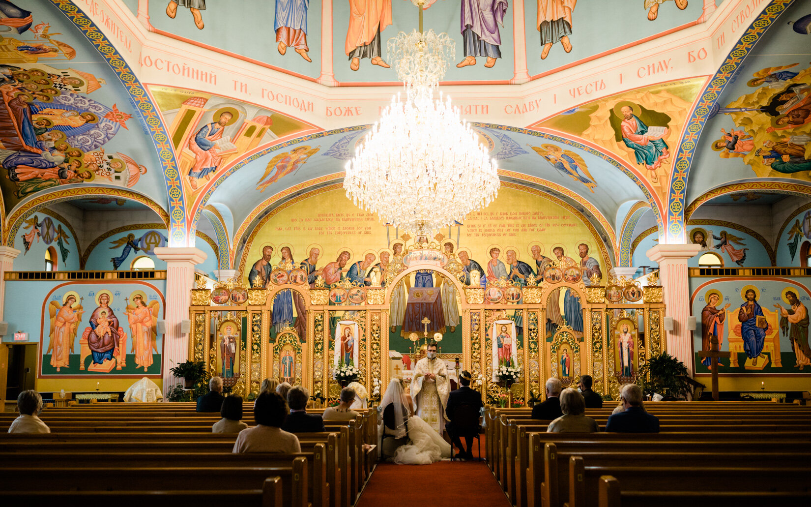 Assumption of the Blessed Virgin Mary Ukrainian Catholic Church Wedding Photographers | Rita &amp; Stephan