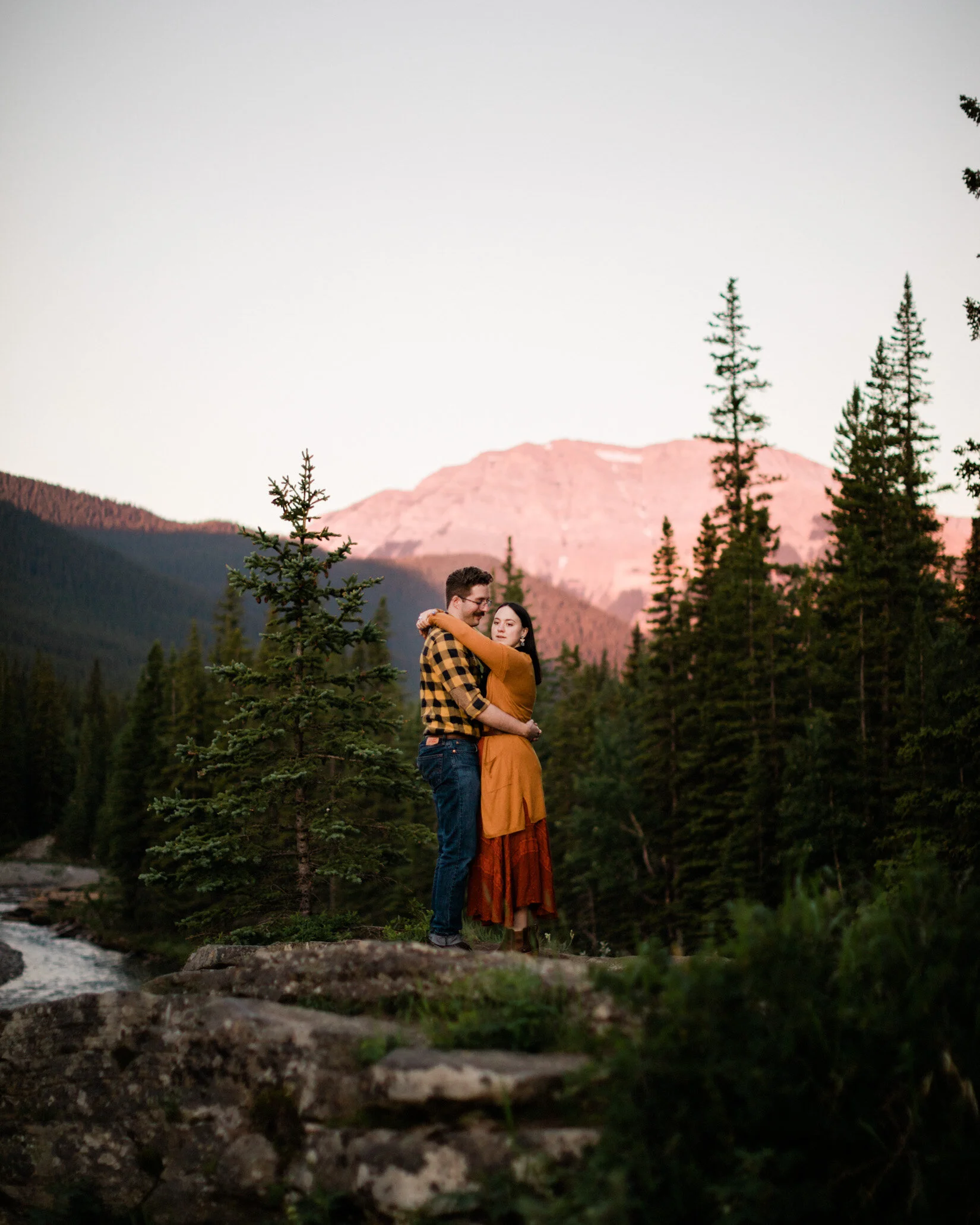 Sheep River Engagement Photographers | Katerina &amp; Chris