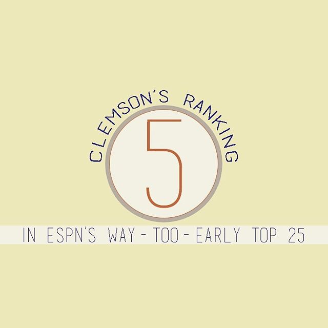 Yes, ESPN. It is indeed way too early.