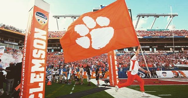 #clemsonfootball #clemsontigers #rockdeathvalley #solidorange #ALLIN #wetoodeep #bringyourownguts #BYOG #clemson #clemsonuniversity #deathvalley #howardsrock #rubtherock #whynot #WRU #gotigers #ACC #clemsontigersfootball #tigersfootball #dabo