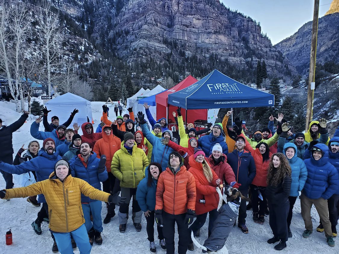 Climbing Competition Award Ceremony