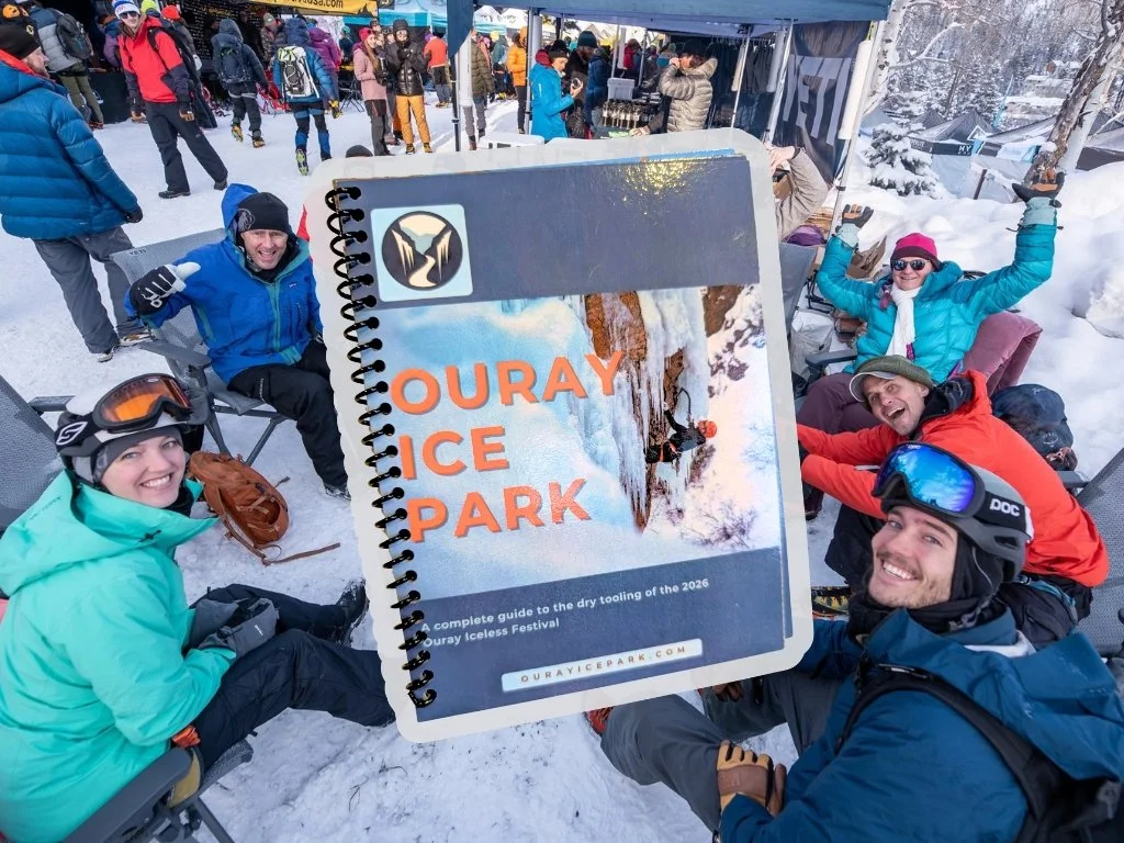 Fireside chat: Ouray Ice Park Dry Tooling Guidebook Release