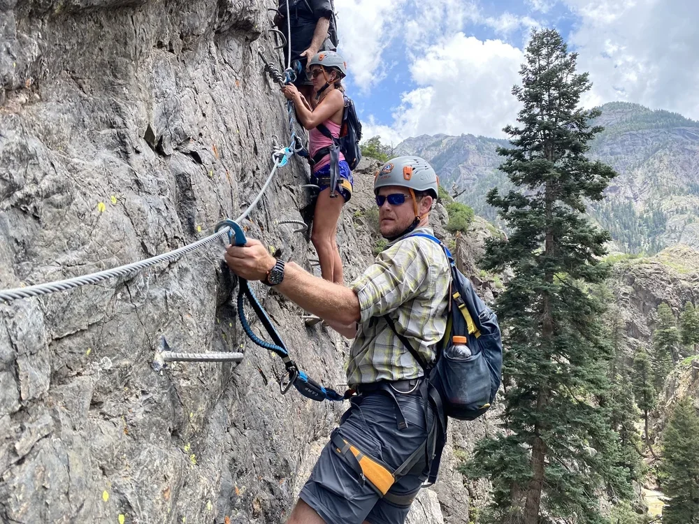 Winter Via Ferrata Tour