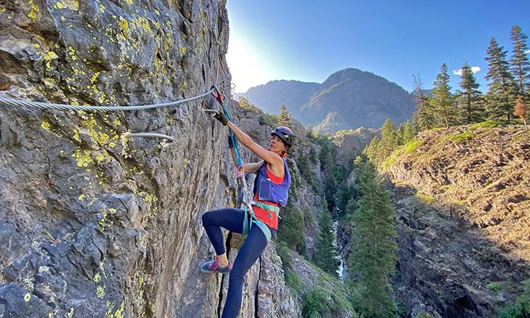 Winter Via Ferrata Tour