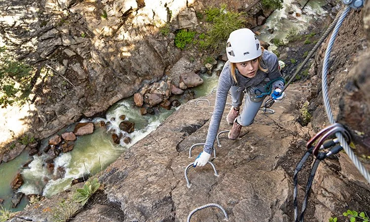 Winter Via Ferrata Tour