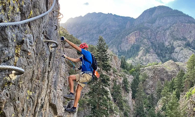 Winter Via Ferrata Tour