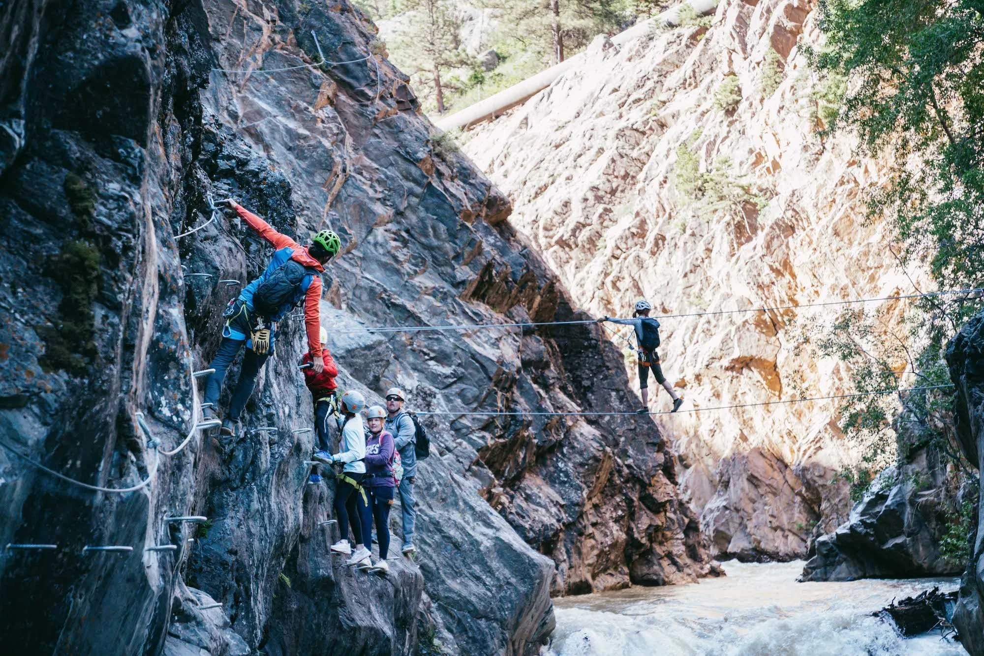 Winter Via Ferrata Tour