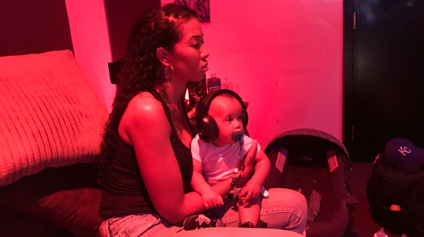 In the studio with my baby this weekend...