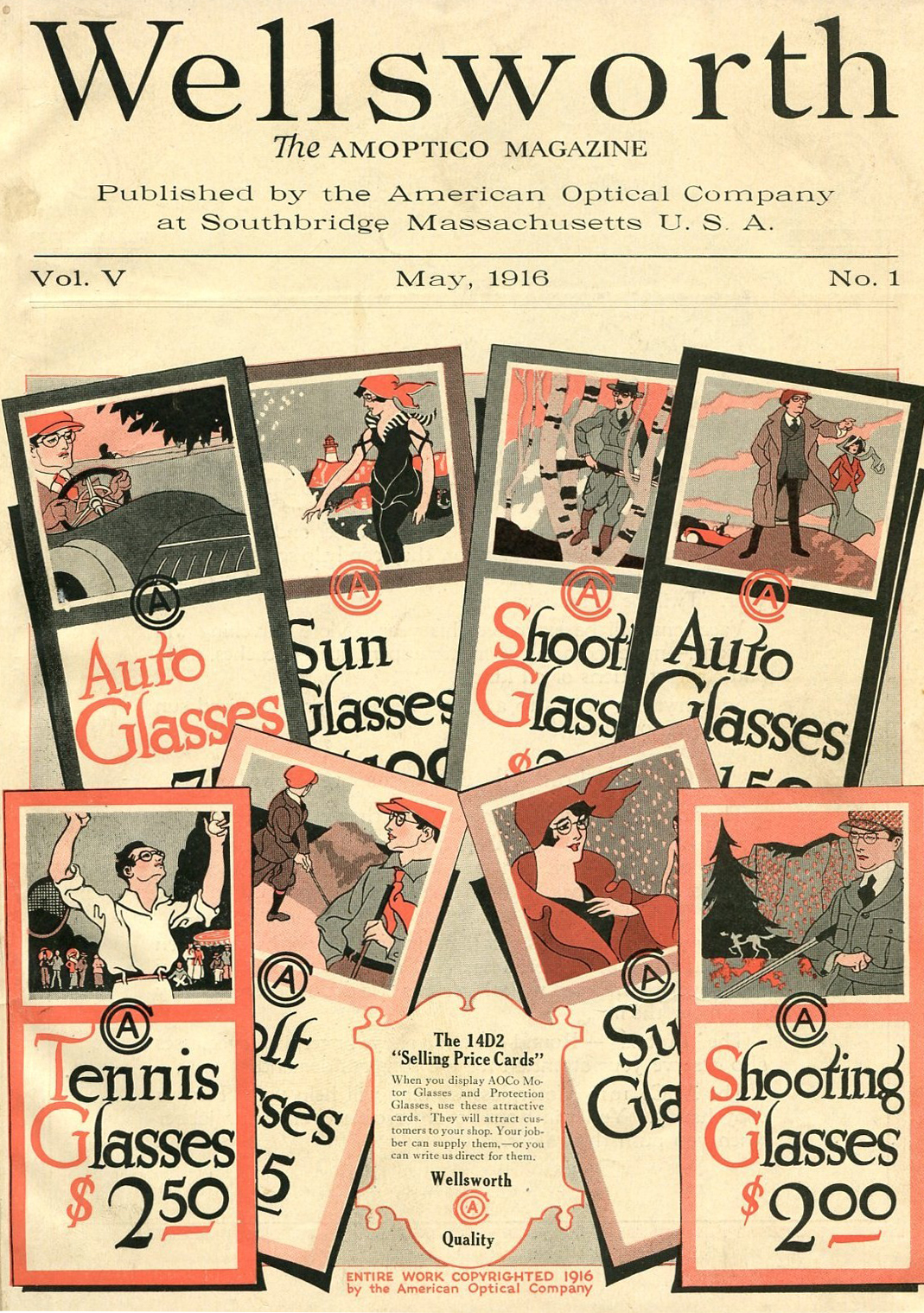  A century ago, American Optical had already pioneered the concept of lifestyle eyewear