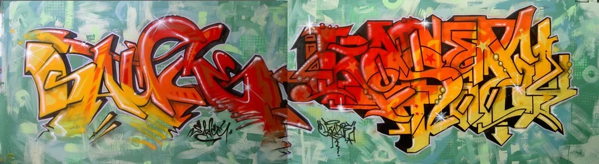 A day on the green & red