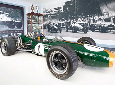 The Repco Brabham BT19 was at the Sandown historic race meeting in November 2016