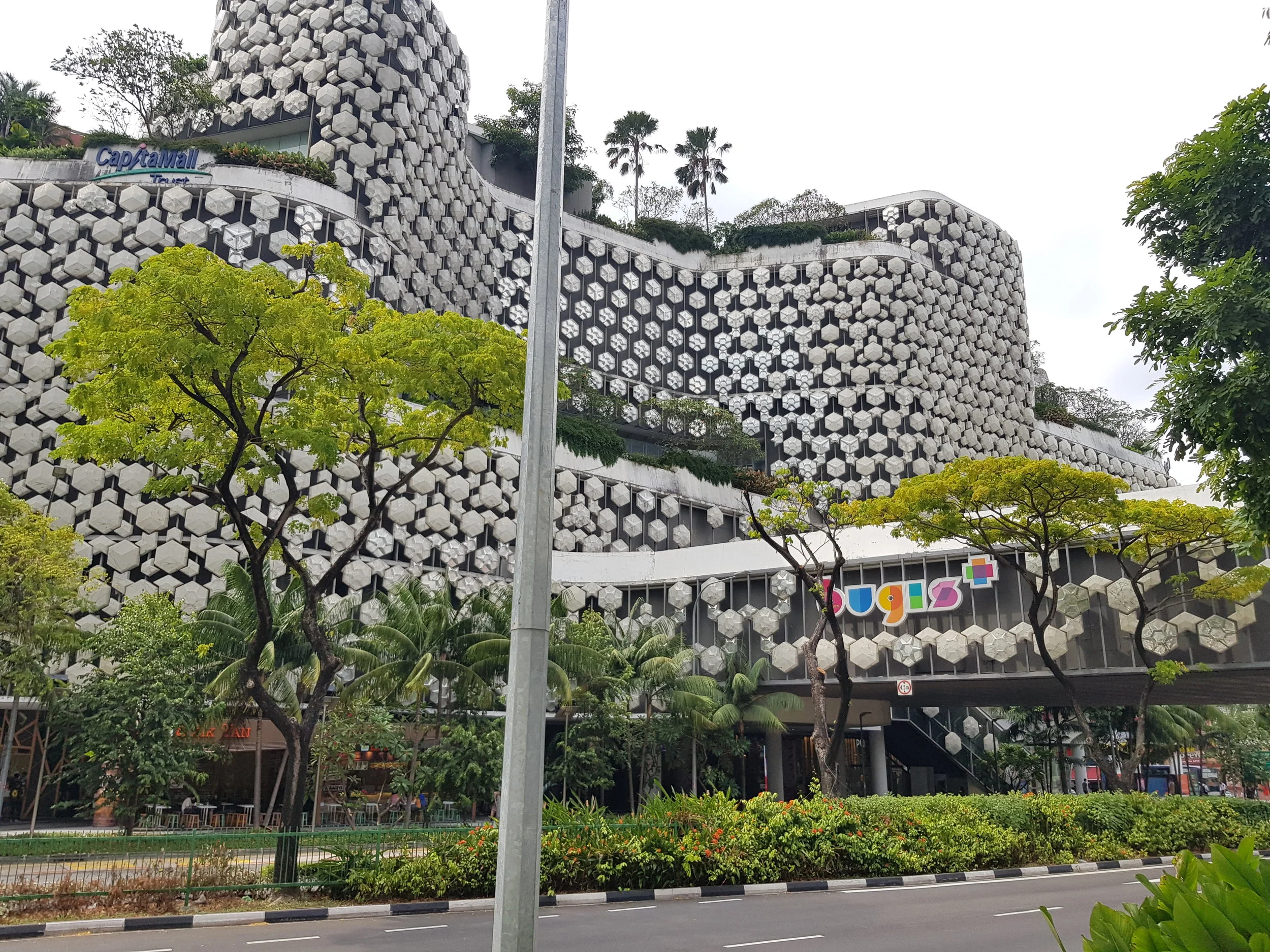 One of many shopping centres in Singapore