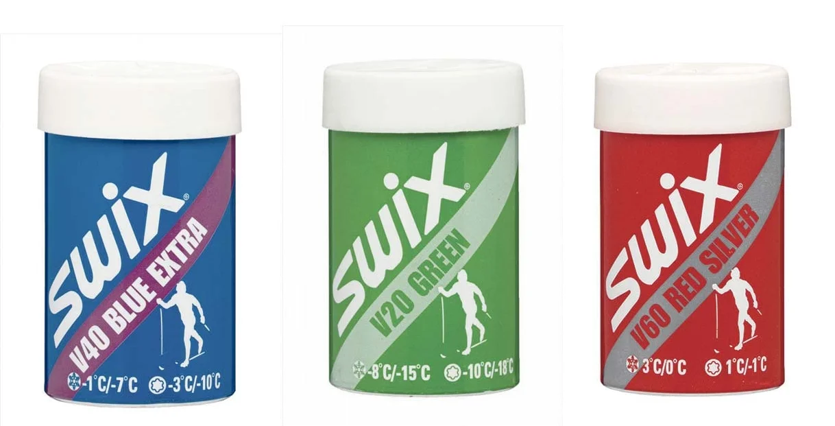 V-serien med festevoks frå Swix er heilt utan fluor.