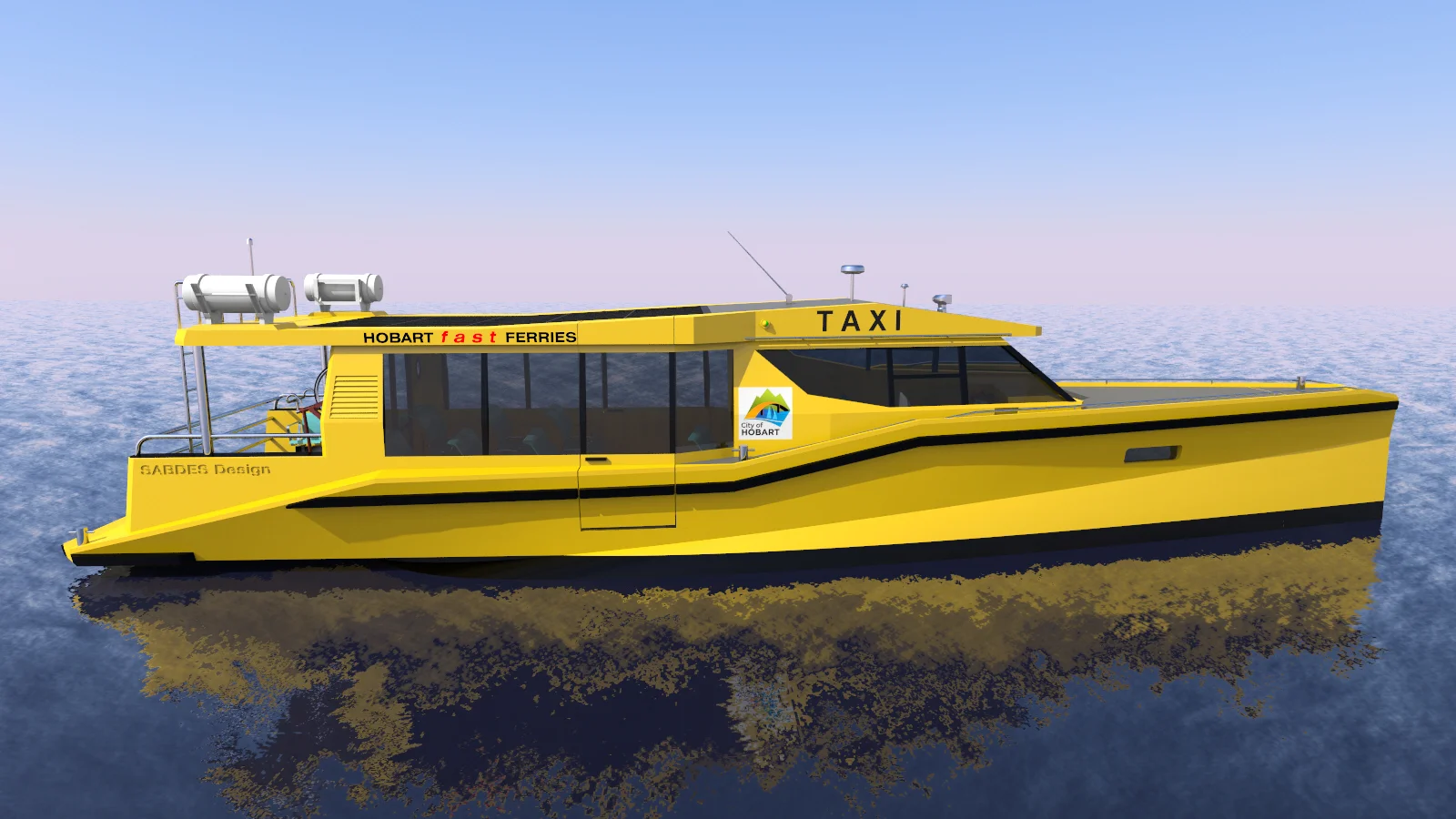 Eco-water taxis