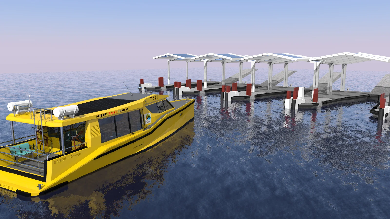 Eco-water taxis