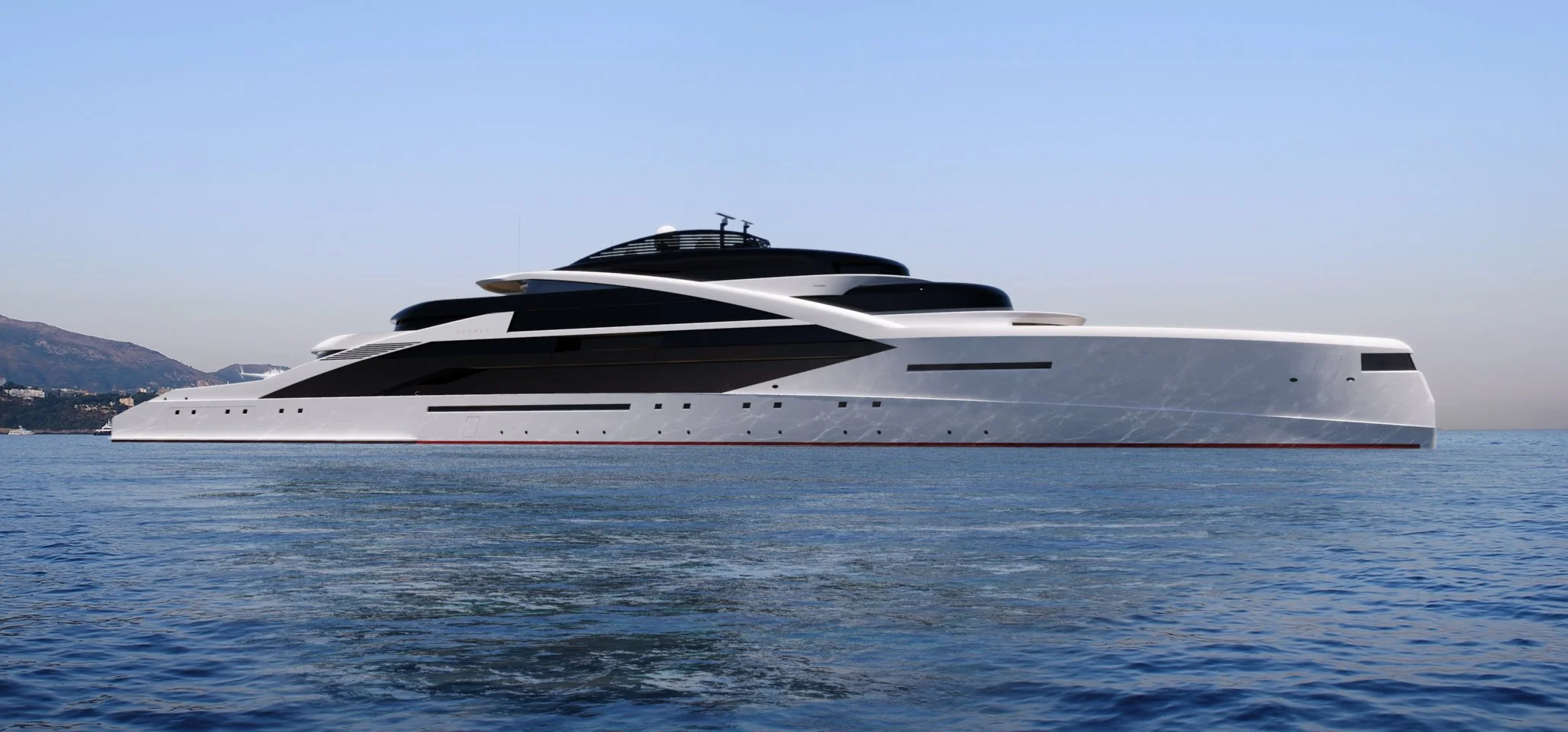 Our PROJECT X is a MegaYacht for the ages. The design is scaleable within a 410ft-490ft (125m-150m) size range without altering her styling proportions. Known in the yachting media as Project 'X' , the design is fully customisable