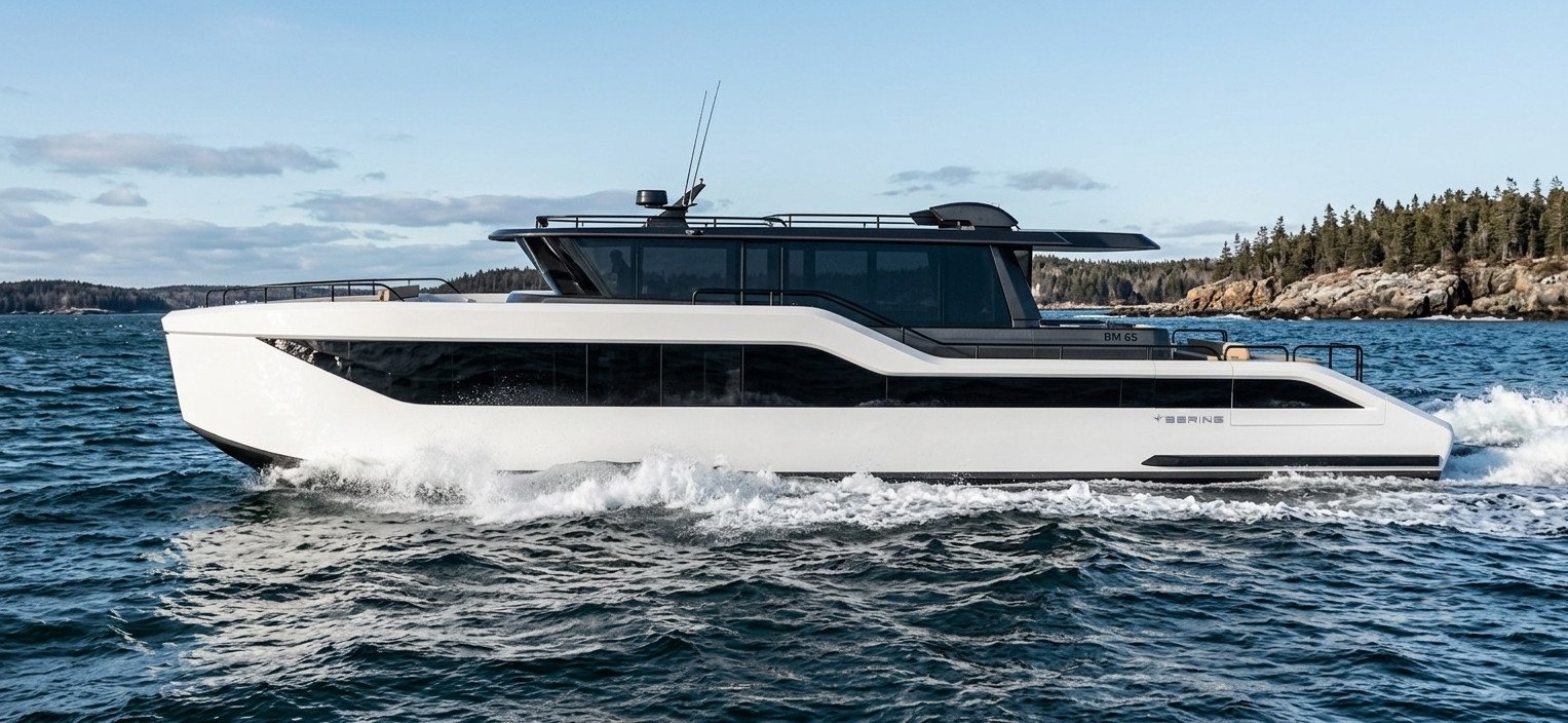 Bering Marine 65' x 21' Coupe