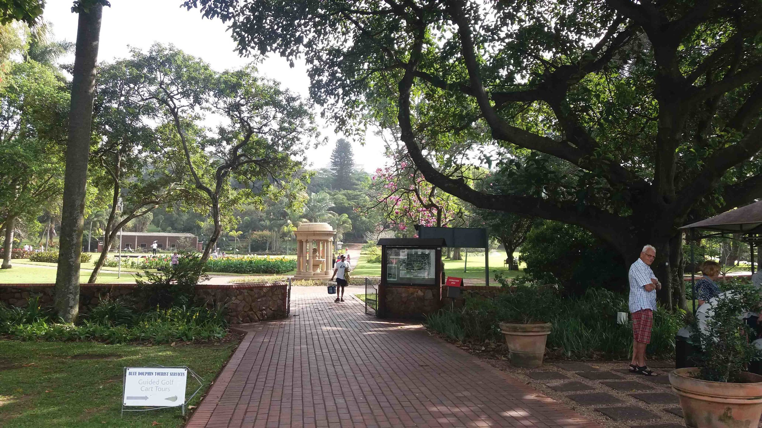 Entrance from Visitor's Complex and Information Centre