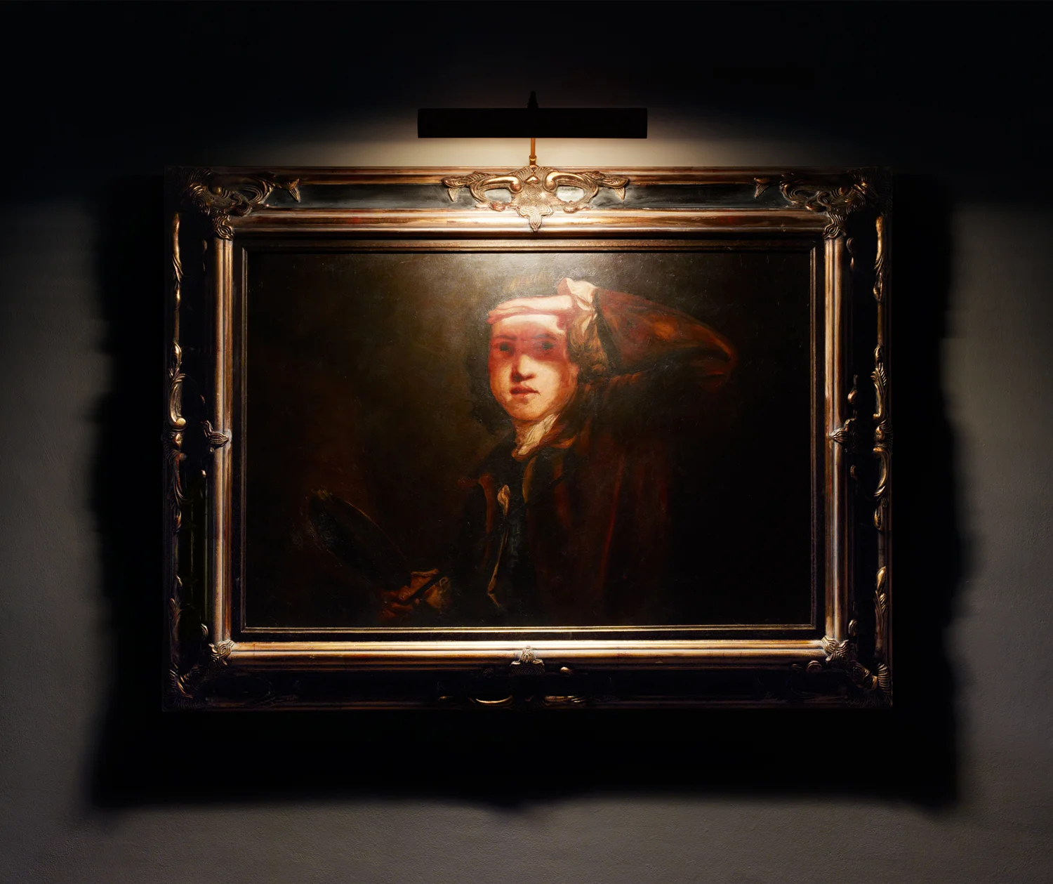 Blinded by the light (after Joshua Reynolds)