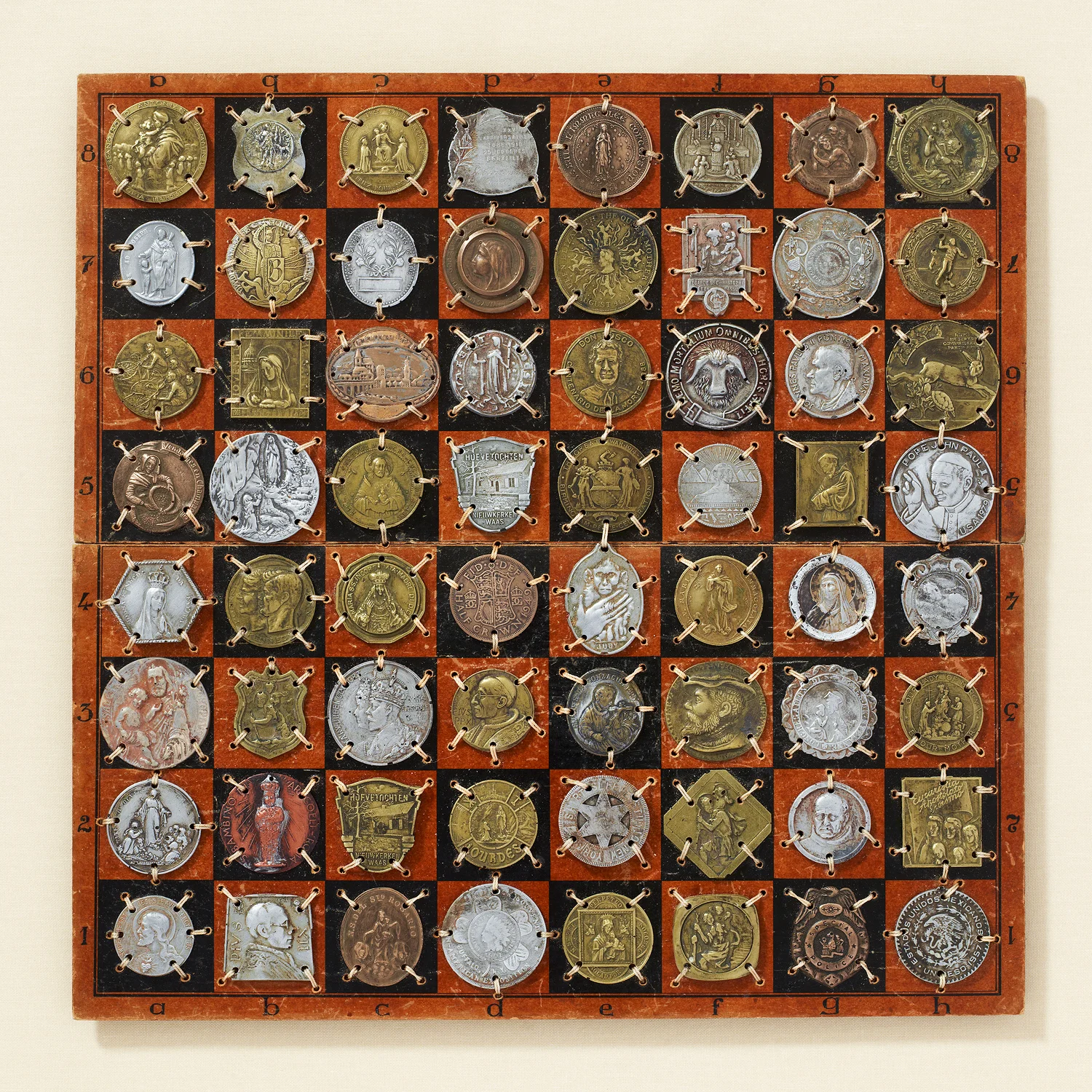 Game Board with Coins