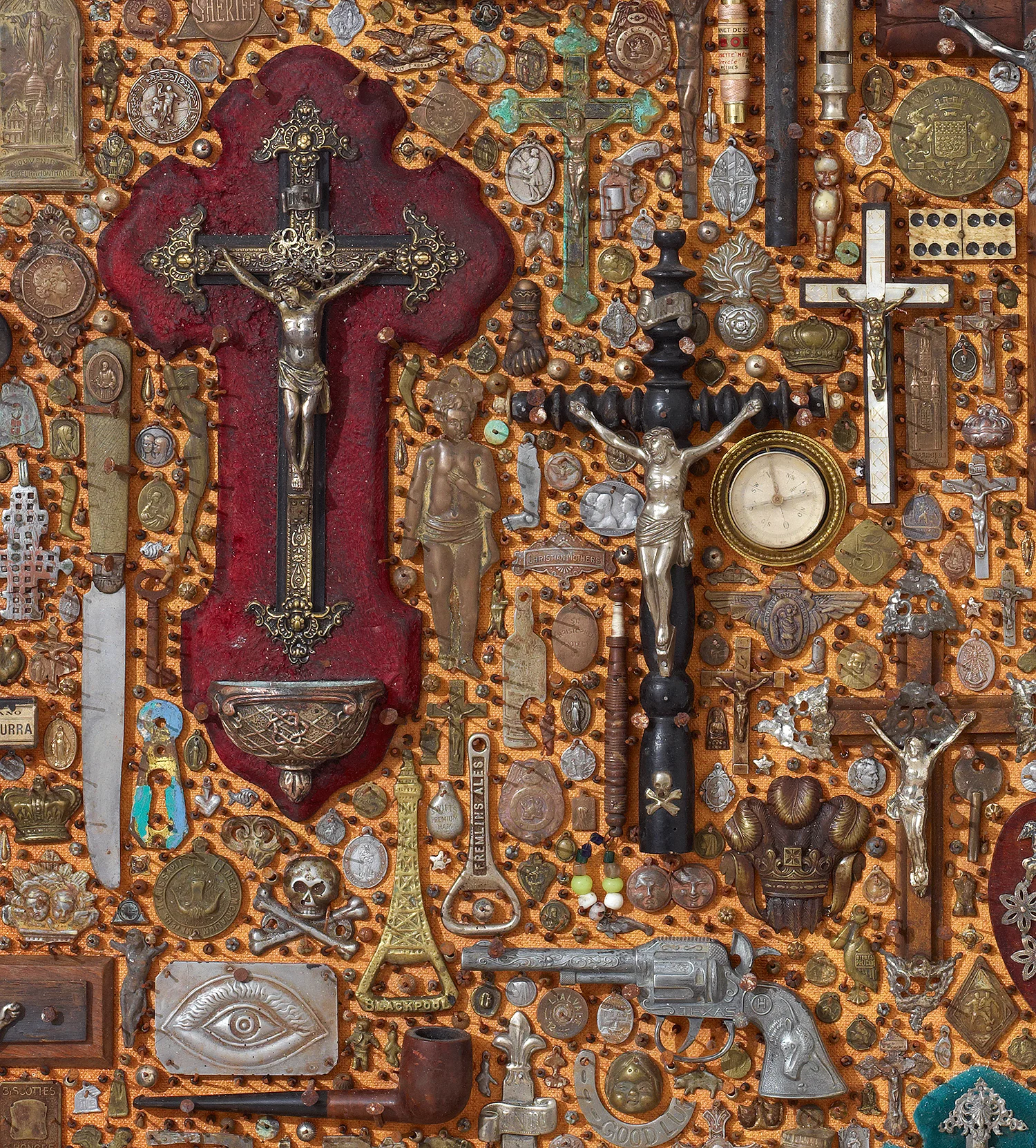 Artifact Board with Crucifix