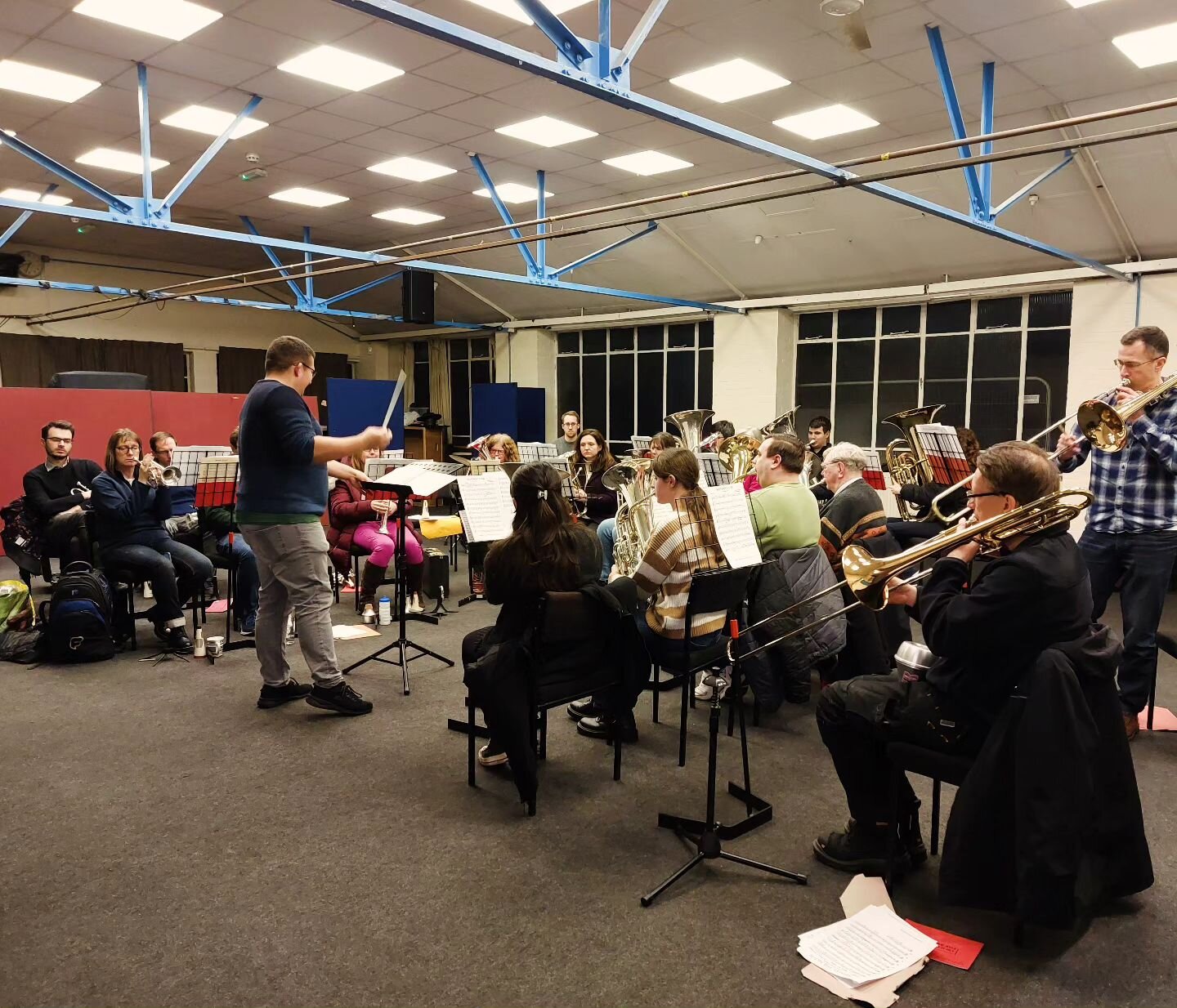 Back in the bandroom and gearing up for our spring concert and solo showcase - watch this space for more news soon 🎺 🥁 

#brassband #brassbanding #brassmusic #royalspabrass #leamingtonspa #warwickshire #bandpractice