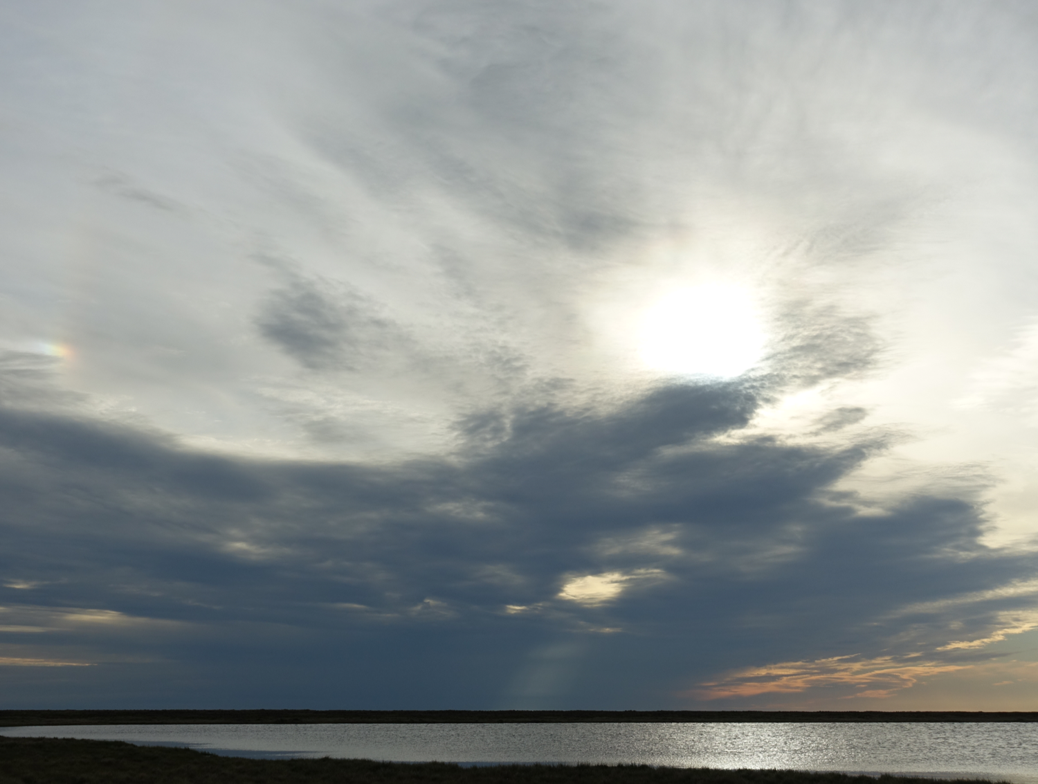 Midnight sun at 70oN