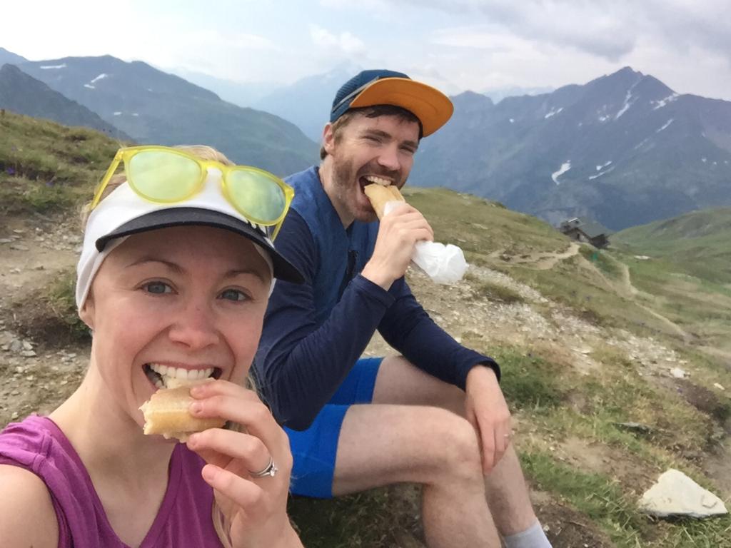 Eating local on the Ultra-Trail du Mont-Blanc (UTMB) running route