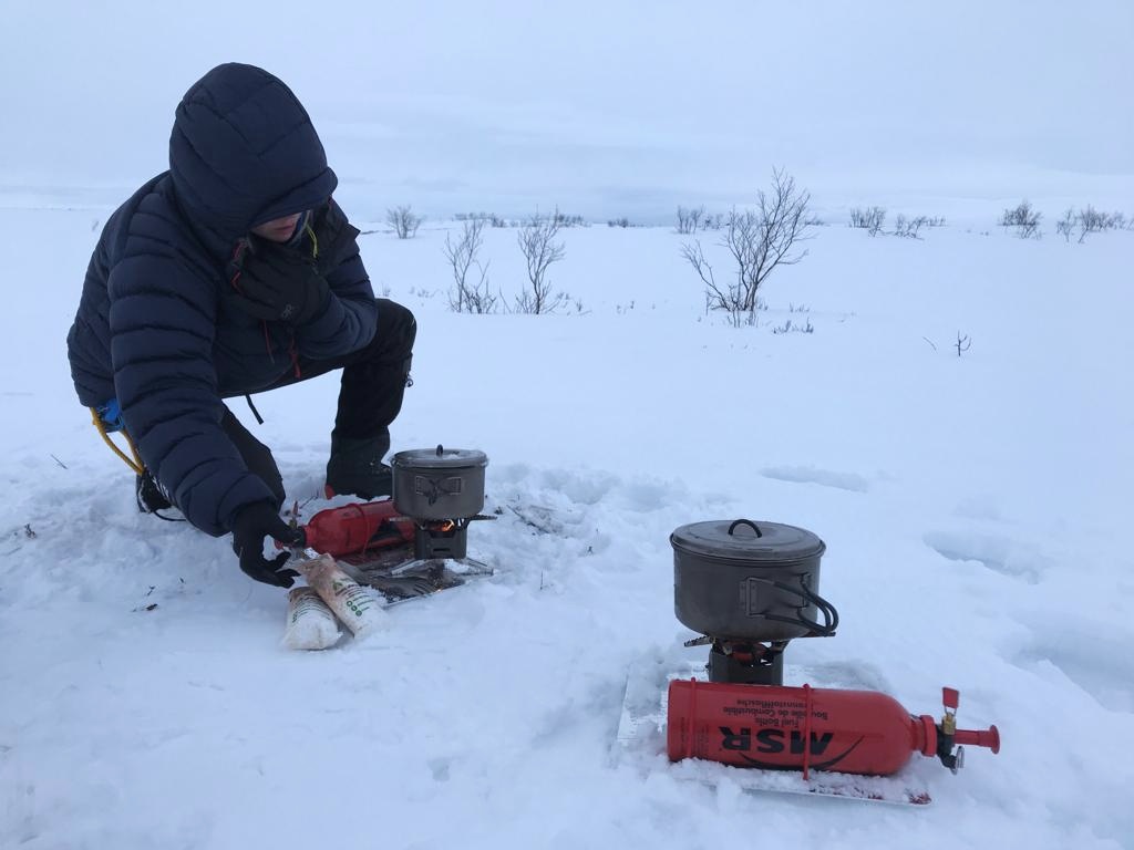 Ski expedition with TentMeals