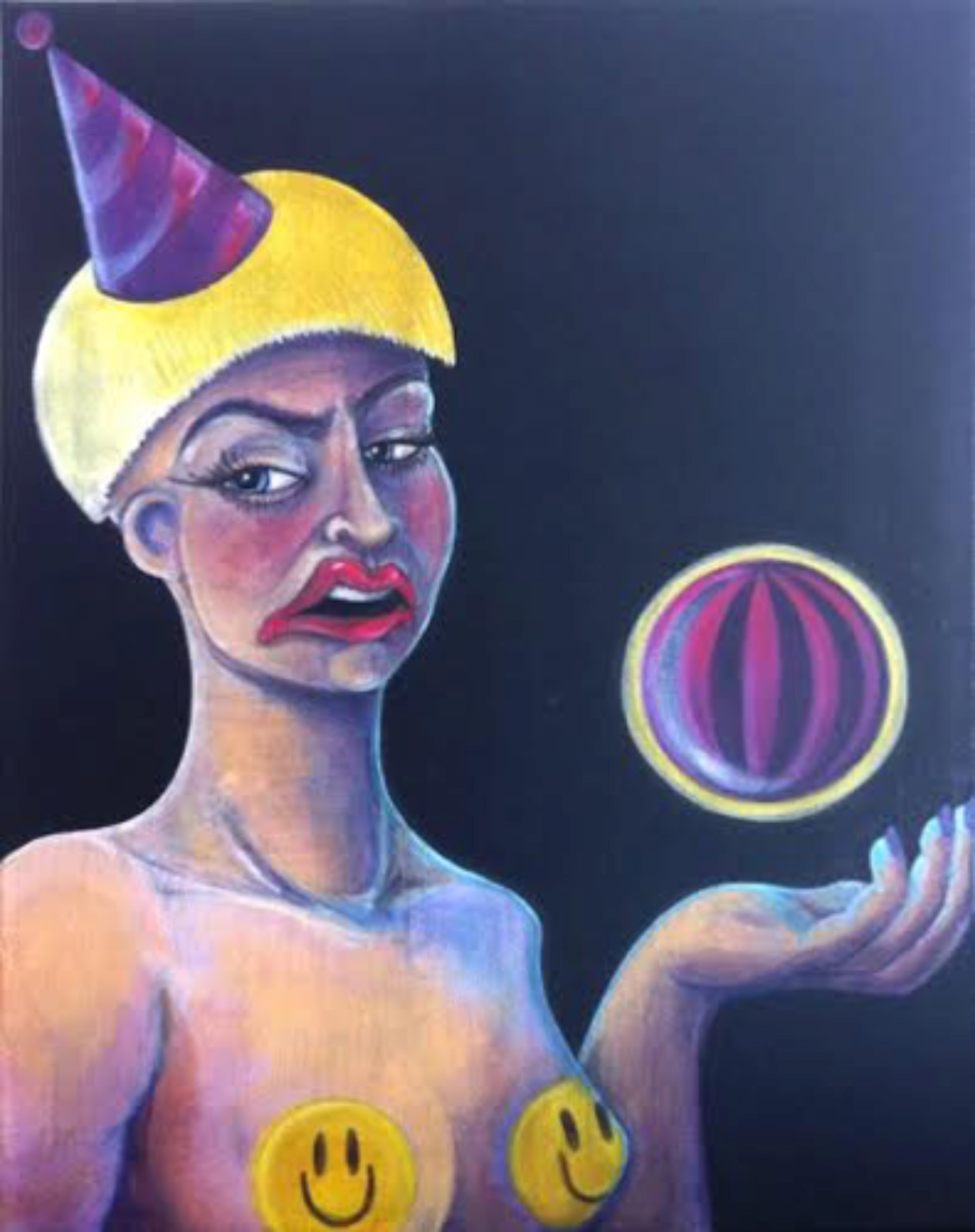 The Clown Painting