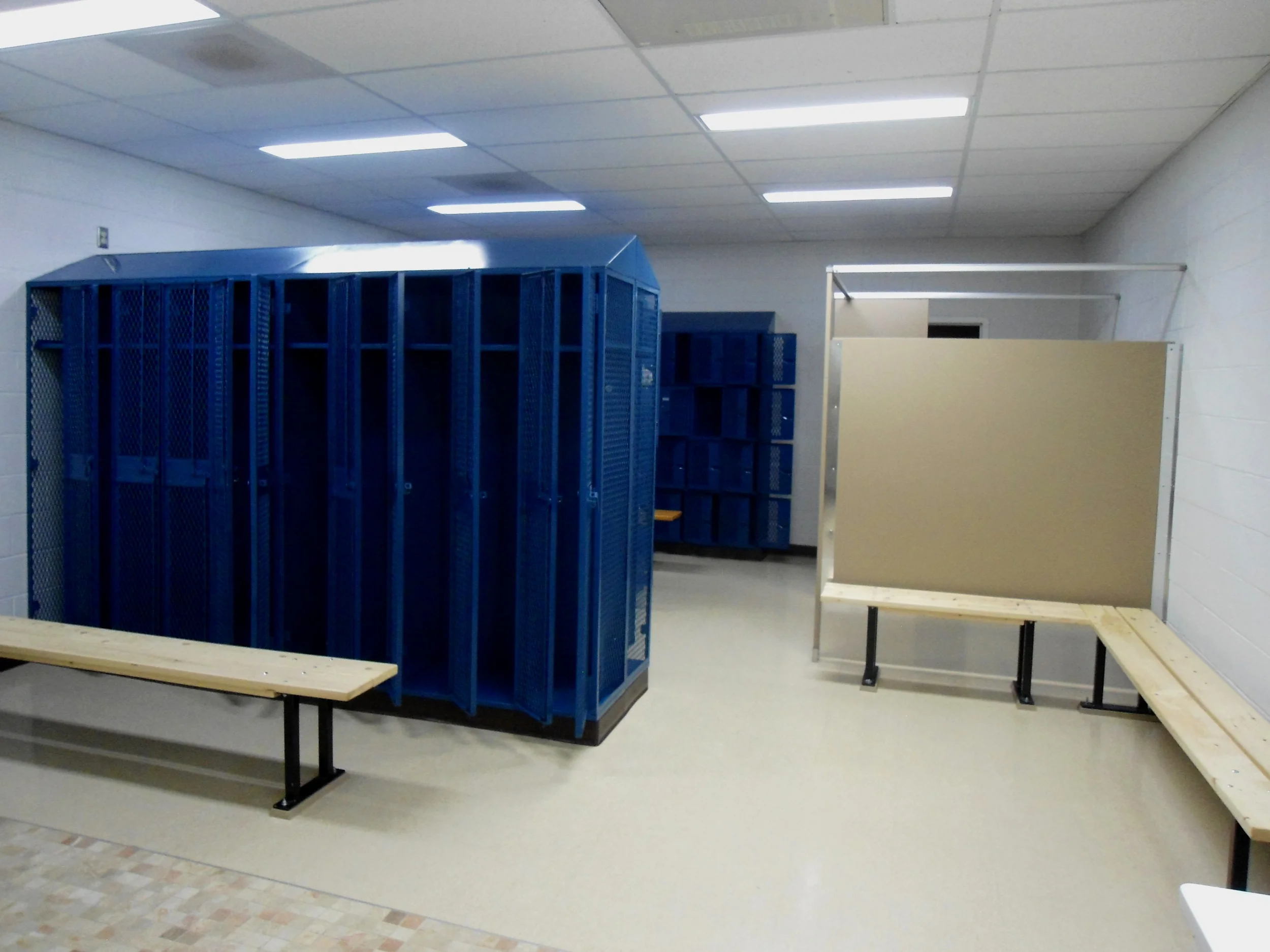 Boys & Girls Locker Rooms