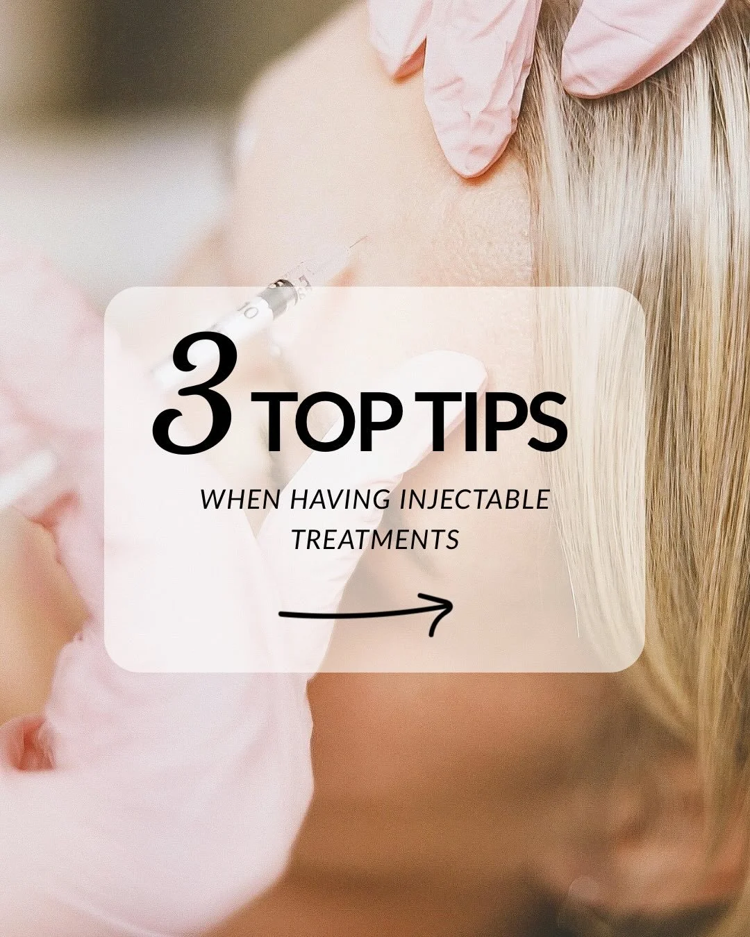 Here are our 3 top tips when having injectable treatments. Swipe to see how you can reduce swelling and bruising, and achieve optimal results.  If you are ever unsure or would like advice, book in for a consultation with one of our expert nurses toda